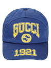 Interlocking G 1921 Base Ball Cap Blue - GUCCI - BALAAN 2