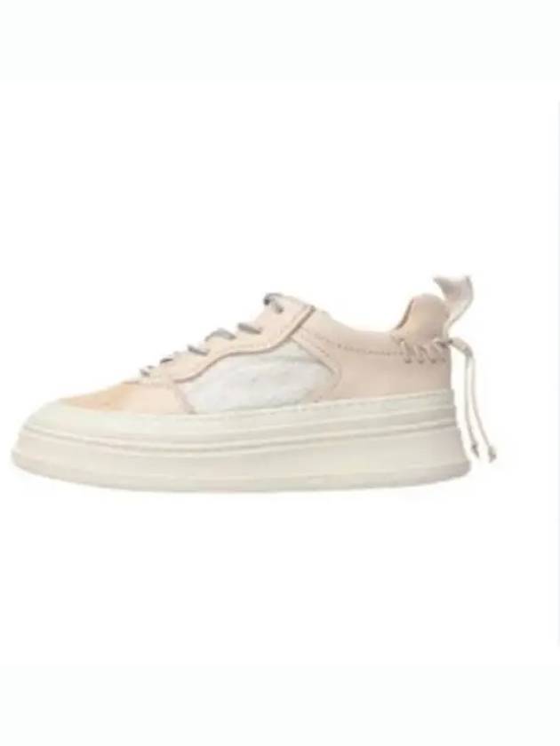 B10631 VARB 999 CIRCOLO WOOL LEATHER SNEAKERS - BUTTERO - BALAAN 1