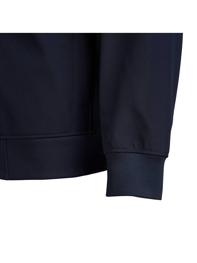 Men's Wappen Patch Hooded Jacket Navy - STONE ISLAND - BALAAN 11