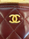 Daol Beomeo Branch Gold Ball Vanity Burgundy AP1447 Condition S - CHANEL - BALAAN 7