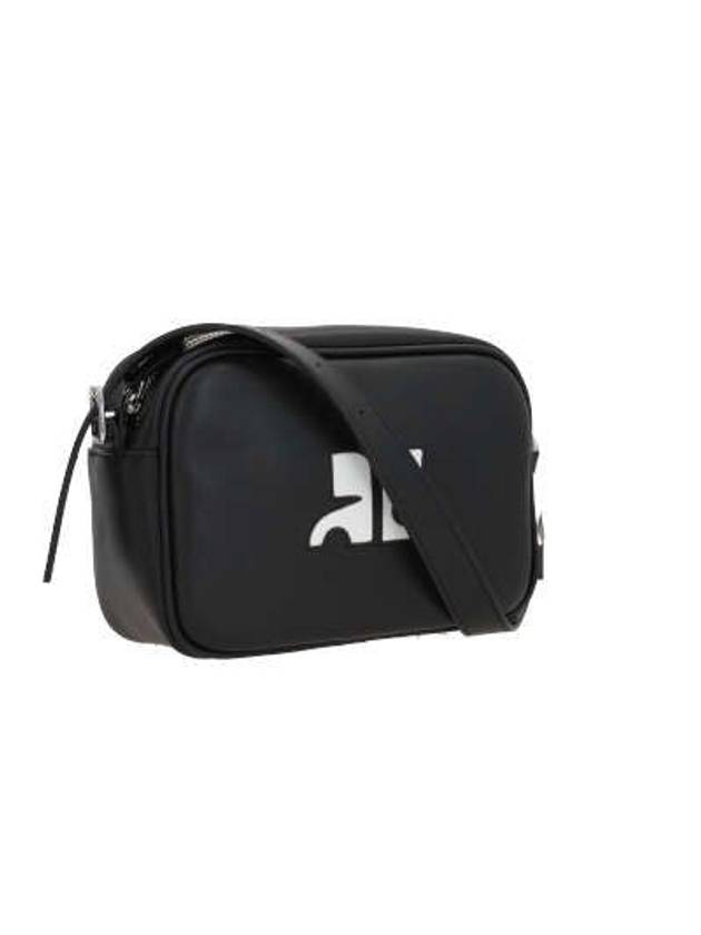 Leather Top Handle Cross Bag Black - COURREGES - BALAAN 4