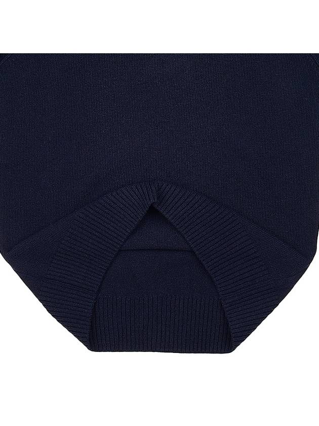 Lens Detail Lambswool Turtleneck Navy - CP COMPANY - BALAAN 9