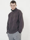 Modal Knit Half Zip up Charcoal - CHANCE'S NOI - BALAAN 3