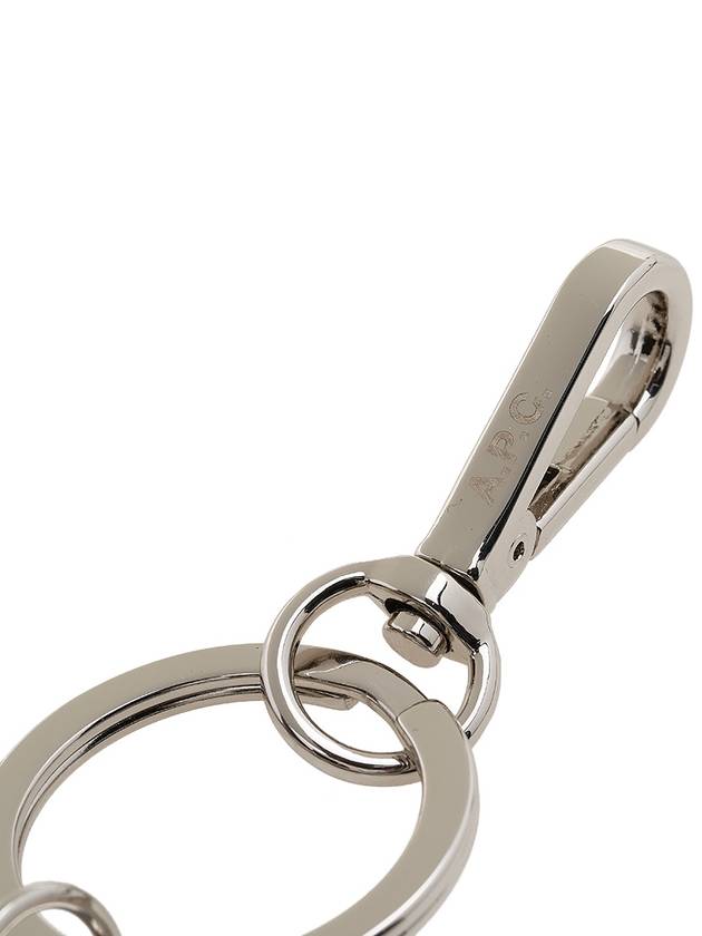 Clefs Miles Logo Keyring Black - A.P.C. - BALAAN 7