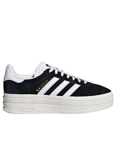 Women's Gazelle Bold Low Top Sneakers Black - ADIDAS - BALAAN 1