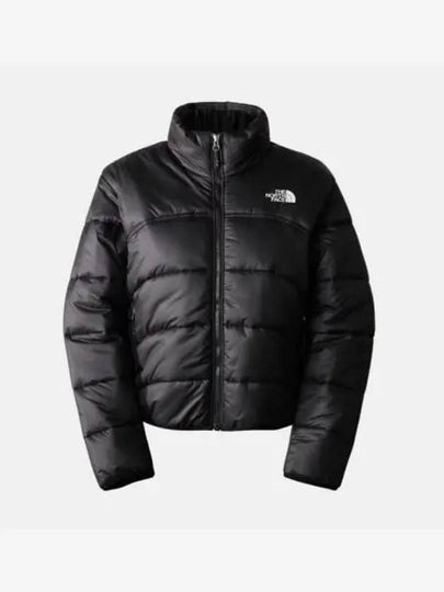 Women's Logo Print Side Zip Pockets Padding Black - THE NORTH FACE - BALAAN 2