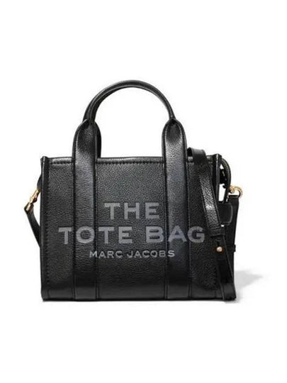 Small Leather Tote Bag Black - MARC JACOBS - BALAAN 2