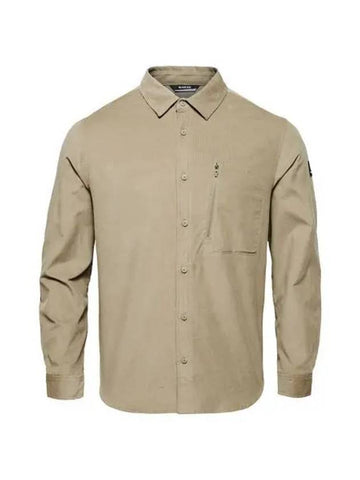 BLACKYAK Men s Corduroy Shirt BE - BLACKBROWN - BALAAN 1