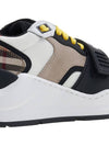 Ramsey Vintage Check Low-top Sneakers Black - BURBERRY - BALAAN 11