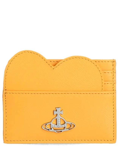 Debbie Hard Card Wallet Yellow - VIVIENNE WESTWOOD - BALAAN 1