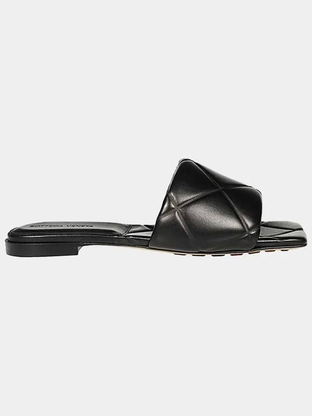 Women's Rubber Lido Mule Black - BOTTEGA VENETA - BALAAN 2