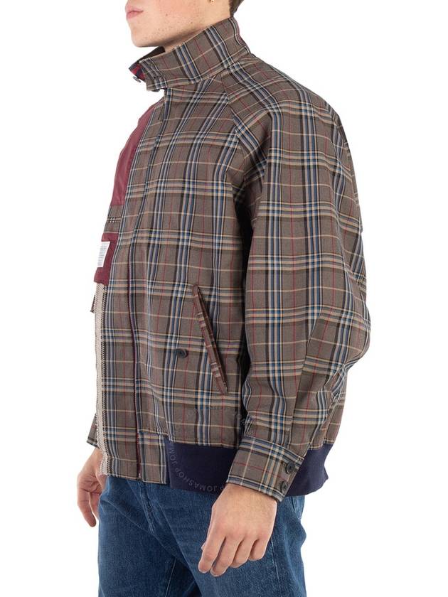 Kolor Glen Plaid Panelled Jacket, Brand Size 1 (Small) - KOLOR - BALAAN 2