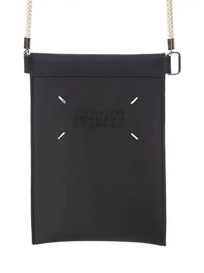 Signature Stitched Number Numbering Phone Cross Bag Black - MAISON MARGIELA - BALAAN 2