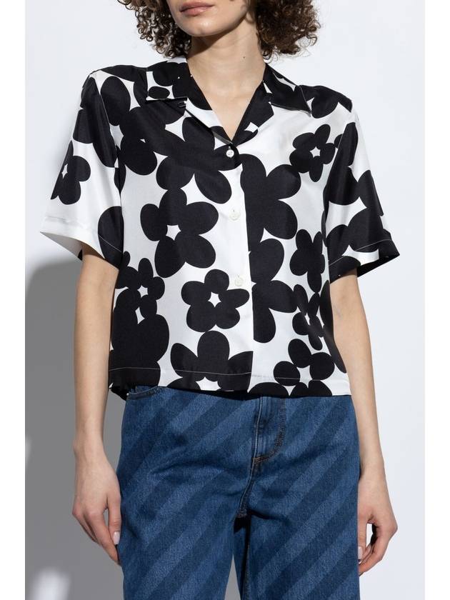 Marni Silk Shirt, Women's, Black - MARNI - BALAAN 3