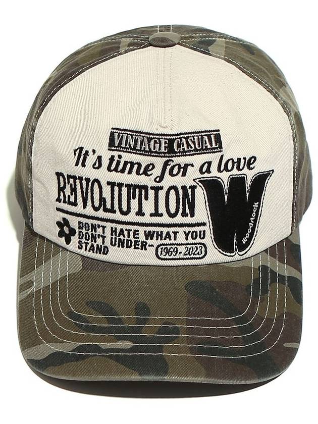 Revolution 5 Panel Ball Cap Camo Brown - OGARP - BALAAN 2