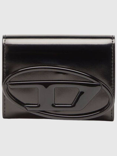 1DR Metallic Card Wallet Black - DIESEL - BALAAN 2