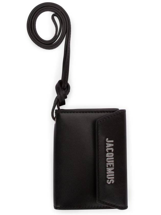 Le Porte Envelope Card Wallet Black - JACQUEMUS - BALAAN 2