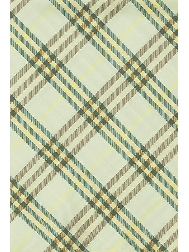 Check Silk Scarf Breeze - BURBERRY - BALAAN 4