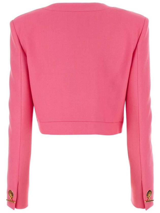 Suit Jacket A05080520 0208 Pink - MOSCHINO - BALAAN 3