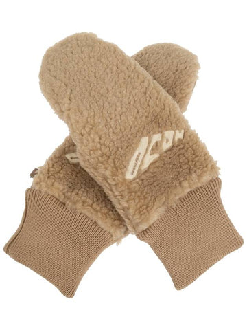 Dsquared2 Woolen Gloves, Women's, Beige - DSQUARED2 - BALAAN 1