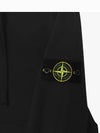 64120 V0029 Men s Wappen Garment Dyed Cotton Hoodie - STONE ISLAND - BALAAN 6