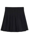 Women's Adina Golf Skirt Skirt Black - J.LINDEBERG - BALAAN 2