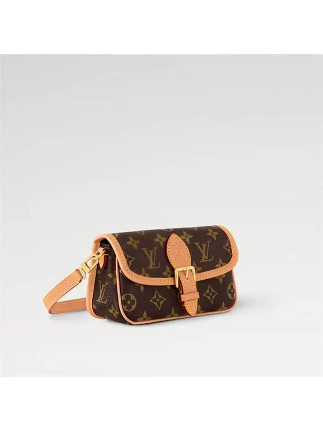 Nano Diane Monogram Shoulder Bag Brown - LOUIS VUITTON - BALAAN 3