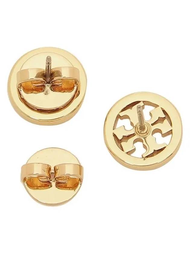 Miller Crystal Stud Earrings Gold - TORY BURCH - BALAAN 5