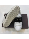Black Enamel Hidden Low Top Sneakers White - VALENTINO - BALAAN 4
