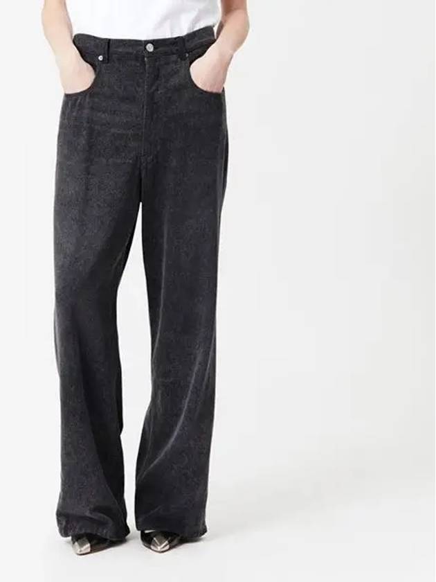 Paryam Wide Jeans Black - ISABEL MARANT - BALAAN 2