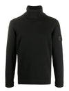 Shadow Project Wool Turtleneck Black - STONE ISLAND - BALAAN 2