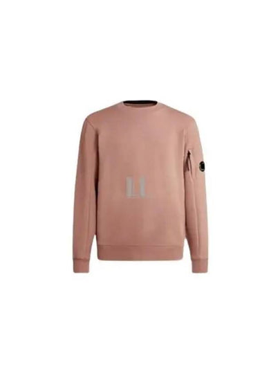 Diagonal Raised Fleece Sweatshirt Pink - CP COMPANY - BALAAN 2