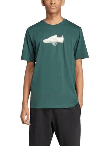 Training Supply Sport Short Slevee T Shirt Mineral Green - ADIDAS - BALAAN 1