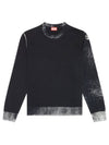 K Larence B Knit Top Black - DIESEL - BALAAN 6