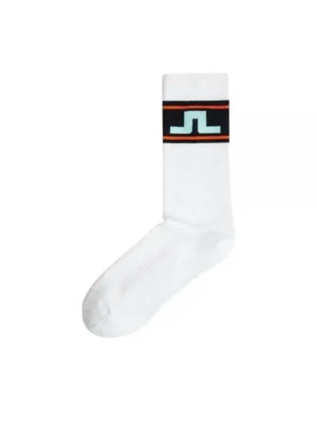 Golf Lei Socks White Black - J.LINDEBERG - BALAAN 2