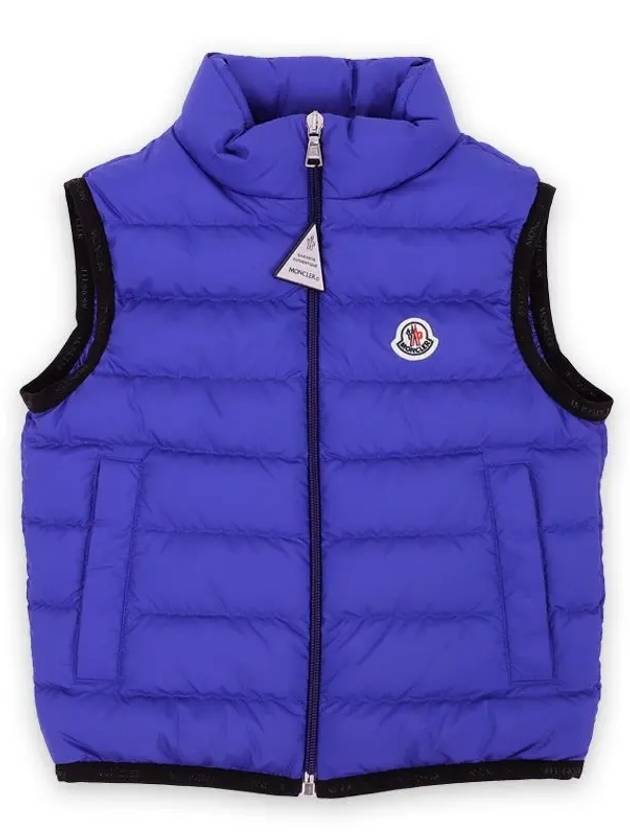 Kids CONTRIN down padded vest blue 1A00105 54A81 734 - MONCLER - BALAAN 2