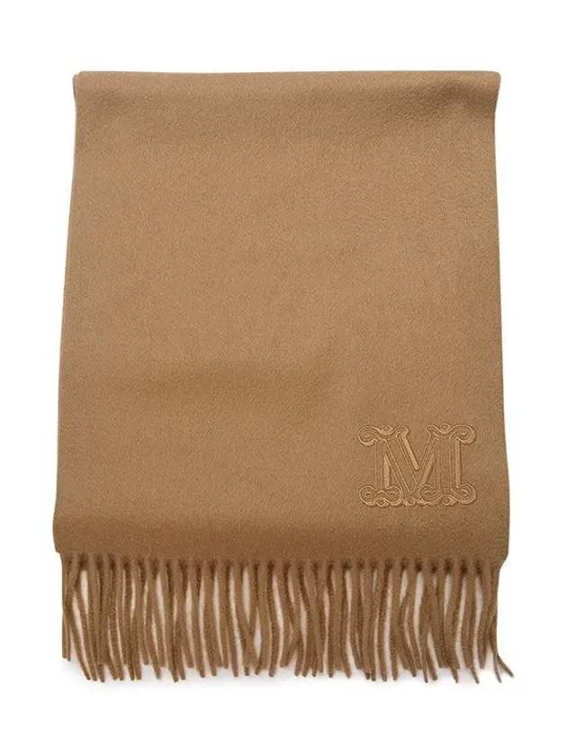 WSDALIA Cashmere Muffler Camel - MAX MARA - BALAAN 1