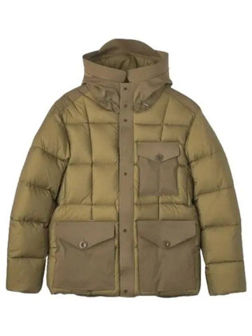 Cargo combo down jacket military green padding - TEN C - BALAAN 1