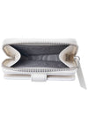 Zipper Round Stitch Card Wallet White - MAISON MARGIELA - BALAAN 9