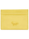 Fox Patch Card Wallet Lime Green - MAISON KITSUNE - BALAAN 3