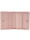 Gancini Compact Half Wallet Pink - SALVATORE FERRAGAMO - BALAAN 11