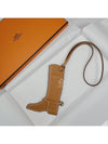 Paddog Boots Charm Bag Charm Bag Decoration Natural Sable Celeste H069716CKAL - HERMES - BALAAN 2