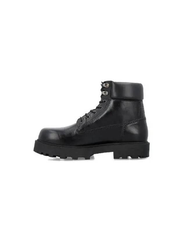 Men s boots black calfskin lace up 23ABHZ026H1KM001 - GIVENCHY - BALAAN 3