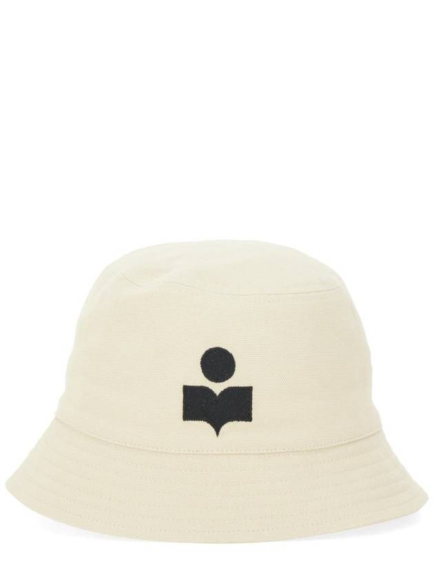 Hailey Embroidered Logo Bucket Hat Ecru - ISABEL MARANT - BALAAN 2