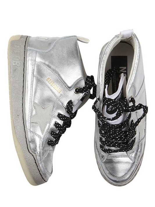 G27D224B1 Silver Flex High Tops - GOLDEN GOOSE - BALAAN 2