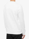 Wappen Patch Crew Neck Sweatshirt White - STONE ISLAND - BALAAN 3