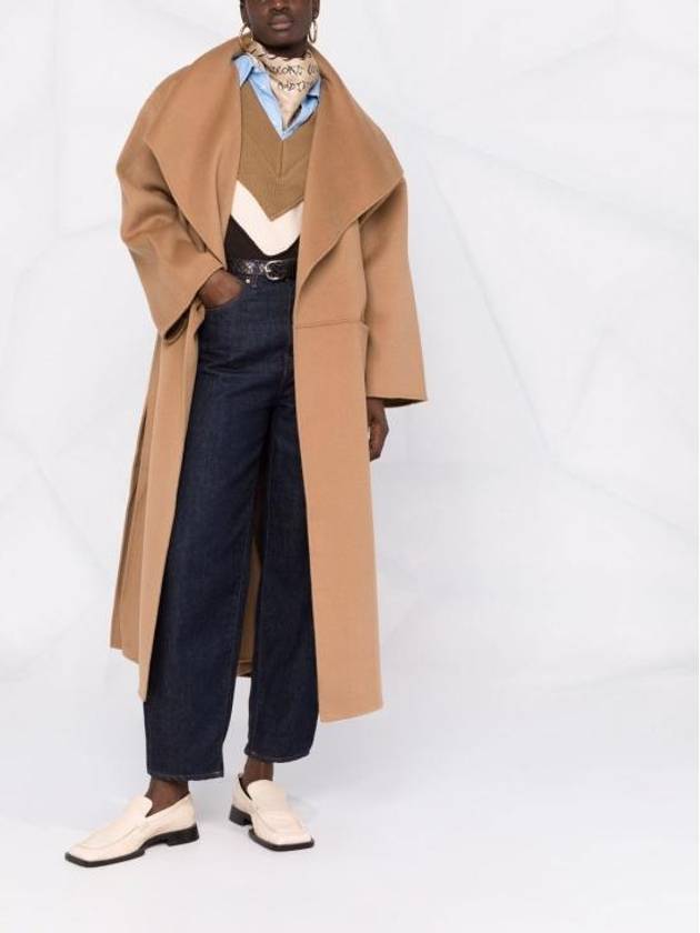 TOTEME Signature Wool Cashmere Coat Camel 211 110 717 835 - TOTEME - BALAAN