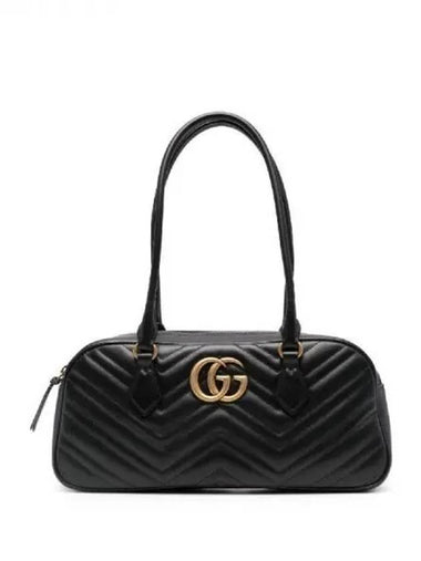 GG Marmont leather medium shoulder bag 271150 - GUCCI - BALAAN 1