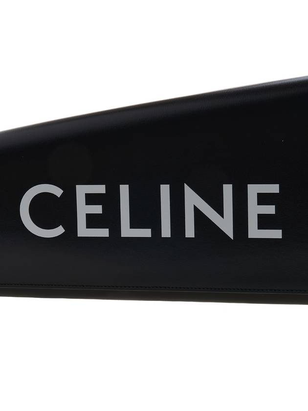 Calfskin Ashmetric Clutch Bag Black - CELINE - BALAAN 8