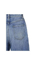 Women's Cut Out 5 Pocket Jeans Blue - MAISON MARGIELA - BALAAN 4